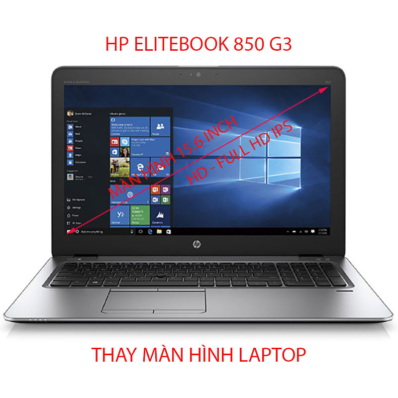màn hình Laptop HP Elitebook 850 G3 HD, Full HD IPS