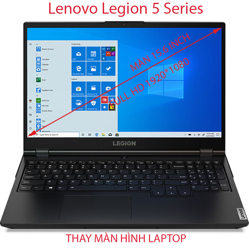 Màn hình Laptop Lenovo Legion 5 Series 15ITH6 15ACH6 15.6 inch Full HD 1920x1080 IPS 165Hz