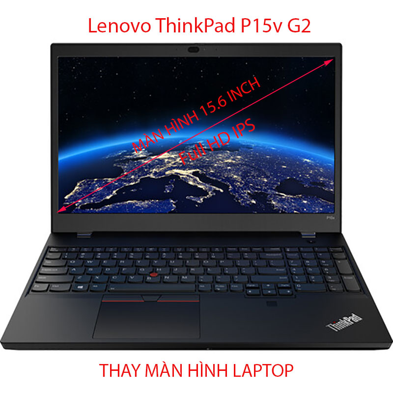 màn hình Laptop Lenovo ThinkPad P15v G2 Full HD IPS