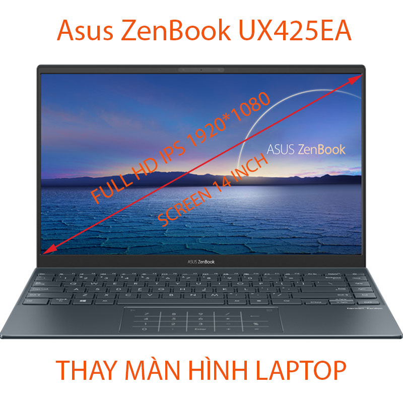 màn hình Laptop Asus ZenBook UX425EA 14 inch Full HD 1920x1080 IPS