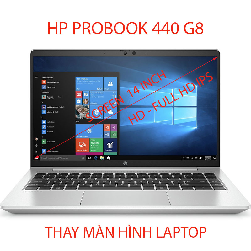 màn hình Laptop HP PROBOOK 440 G8 14 inch HD FULL HD IPS