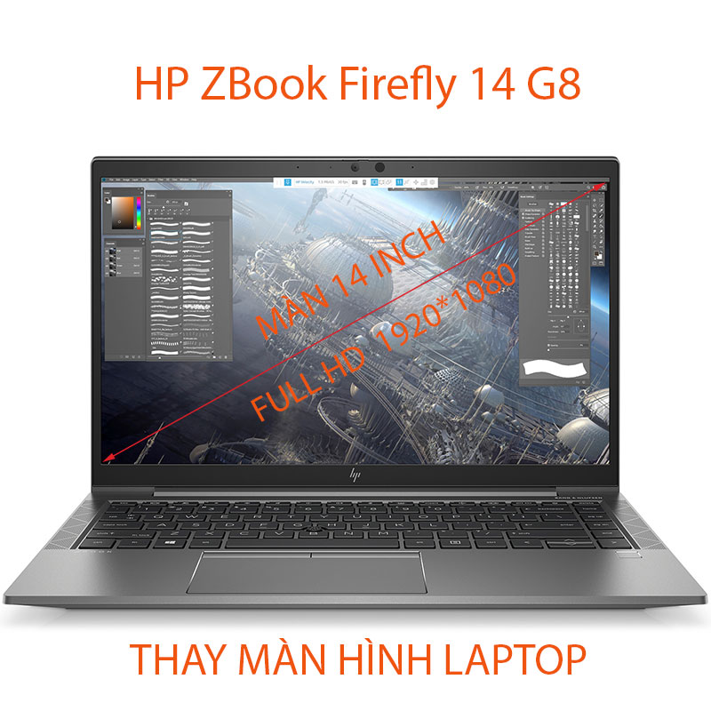 màn hình Laptop HP ZBook Firefly 14 G8 14 inch FULL HD IPS