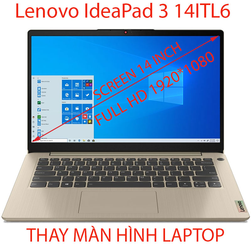 màn hình Laptop Lenovo IdeaPad 3 14ITL6 14 inch FHD IPS