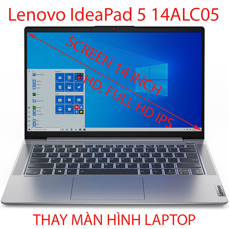 màn hình Laptop Lenovo IdeaPad 5 14ALC05 14 INCH HD, FULL HD IPS