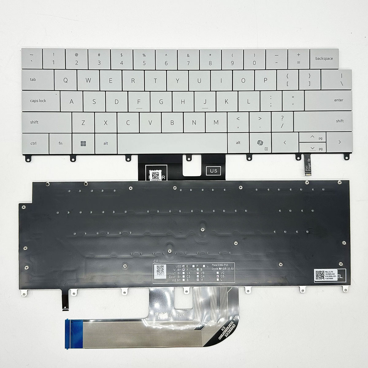 Bàn phím Dell XPS 14 9440 xps16 9640 0945JN P184G 0DFRF5 0P66PH màu trăng US Zin