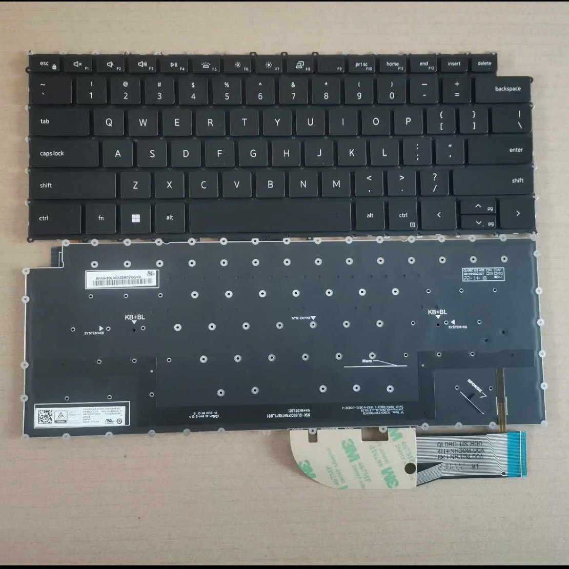 Bàn phím laptop Dell  Precision 5550 5560 5570 5750 5760 5770 Zin Led Chuẩn US