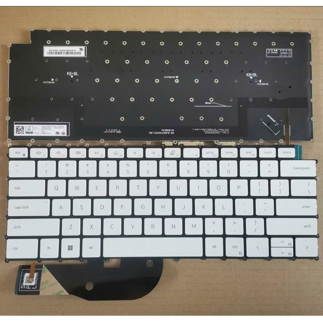 Bàn phím Dell XPS 15 9500 9510 9520 17 9700 9710 9720 Zin Led