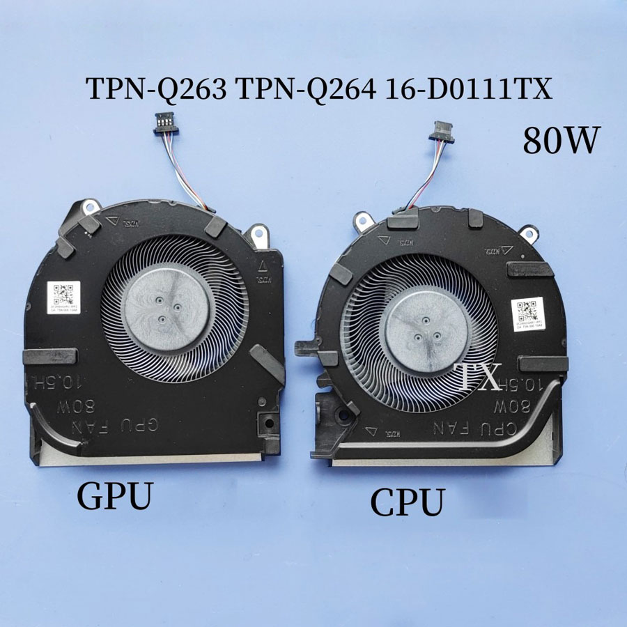 Bộ Quạt tản nhiệt CPU GPU laptop HP Victus 16-e0168AX e0175AX e1102AX D0198TX D0291TX
