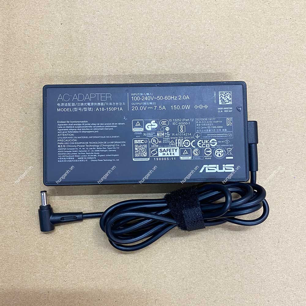 Caricabatterie 120W Per Asus Vivobook – Alimentatore Compatibile Con K3400, K3500PC, M6500QC E Altri, Cavo 1.8m
