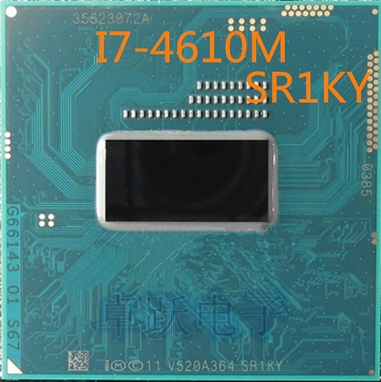 CPU Laptop Intel Core i7 4610M, 4MB Cache, tối đa 3.70GHz, Intel HD Graphics 4600