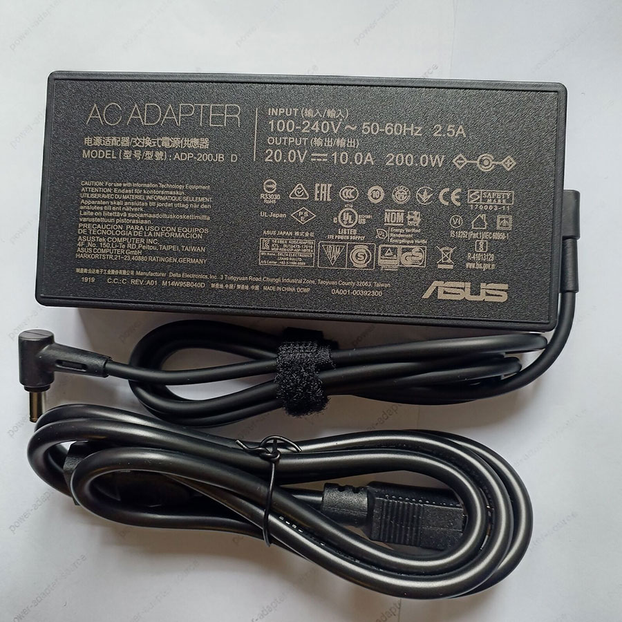 Adapter Sạc Pin Laptop ASUS 200W chân kim to ( 20V-10A )
