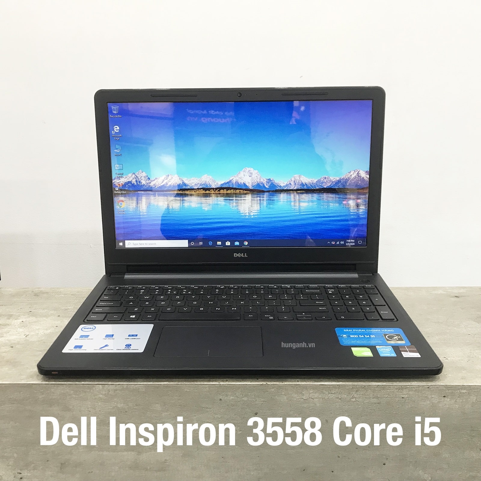 Dell Inspiron 3558 Core i5 5200U, Ram 4GB, HDD 500GB, NVIDIA 820M, 15.6 inch