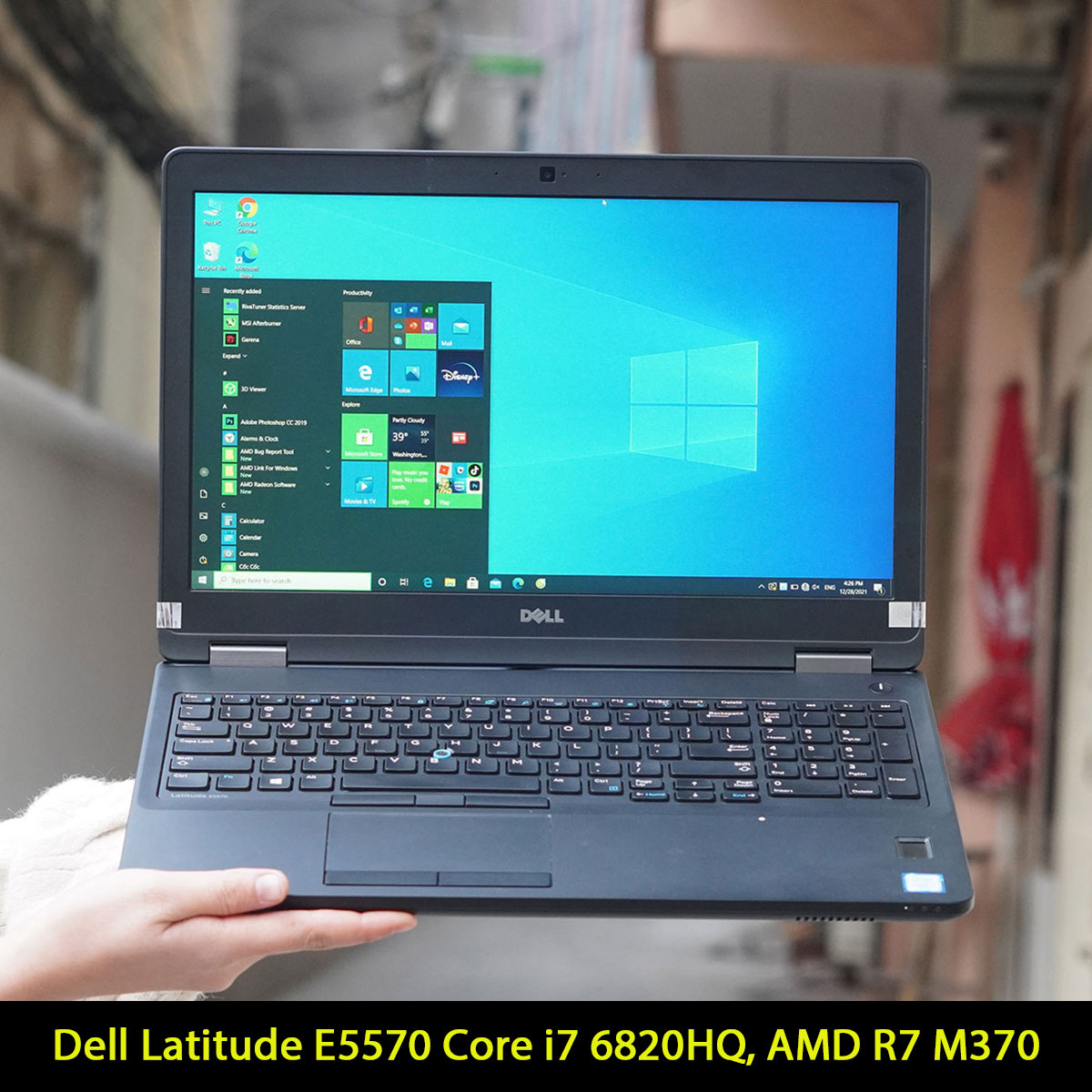 Dell Latitude E5570 Core i7 6820HQ, Ram 8GB, SSD 256GB, 15.6 Inch, HD Graphics 520