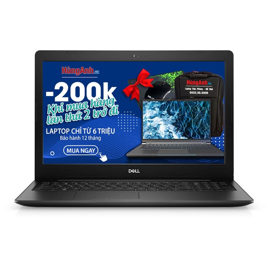 Laptop New Dell Vostro 3590 Core i5 10210U, Ram 8GB, SSD 256GB, 15.6 Inch Full HD, Intel UHD Graphics
