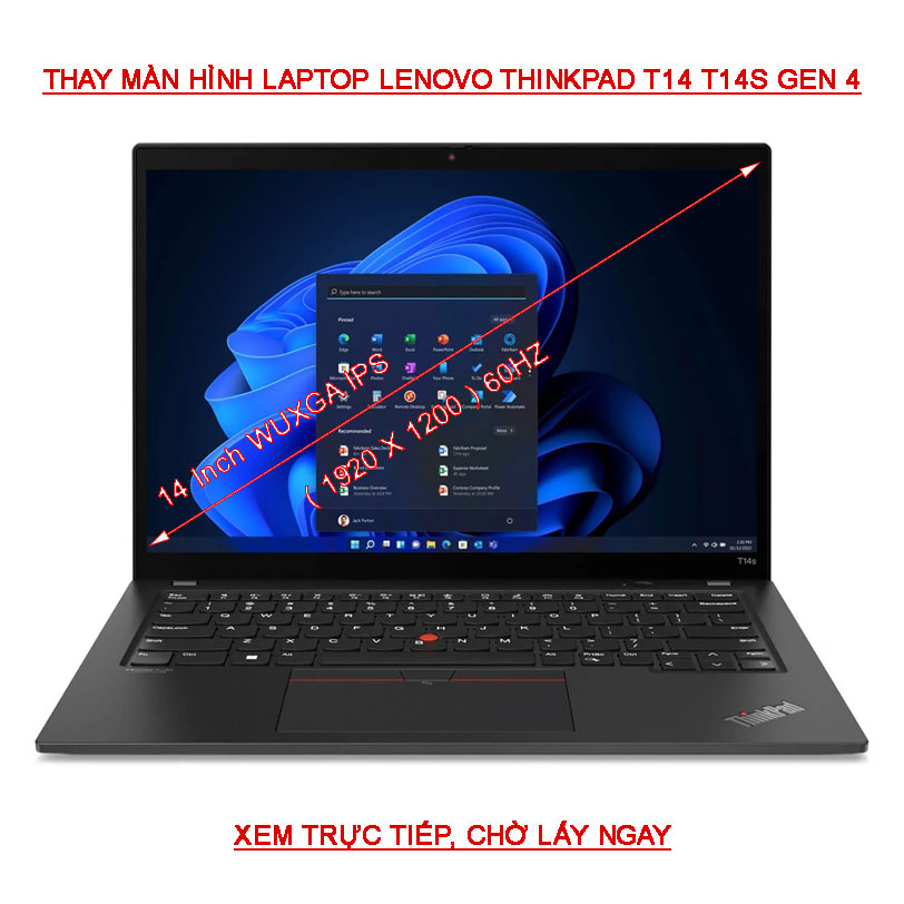 LCD màn hình Laptop Lenovo Thinkpad T14 T14S Gen 4th WUXGA