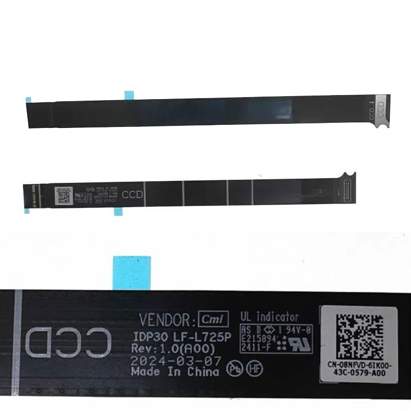 cable cáp camera dell xps 13 9340  LF-L726P L725P 08C5YV 08NFVD IPD30