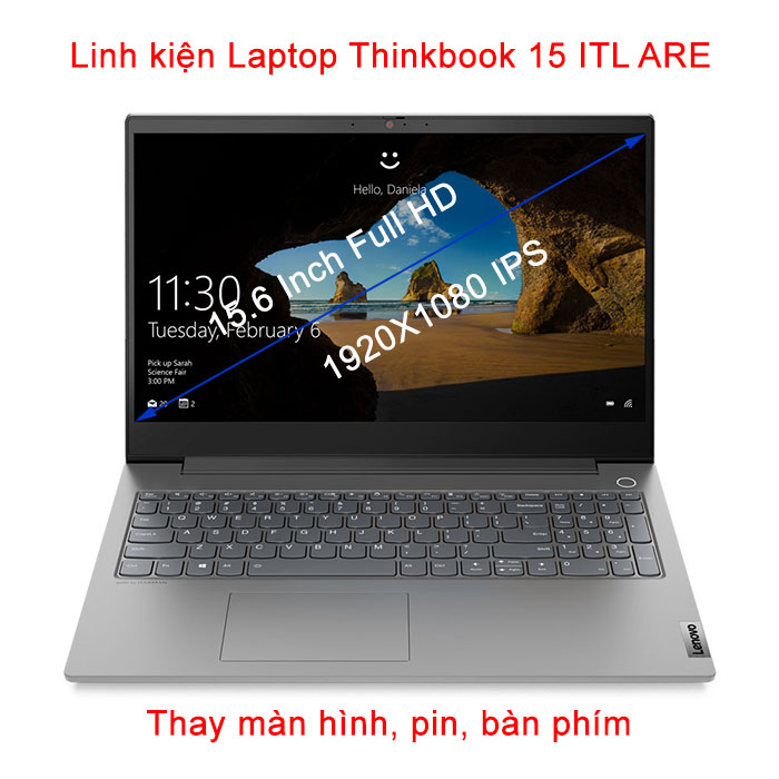 Màn hình Laptop Thinkbook 15 G2 ITL ARE 15.6 inch FULL HD IPS