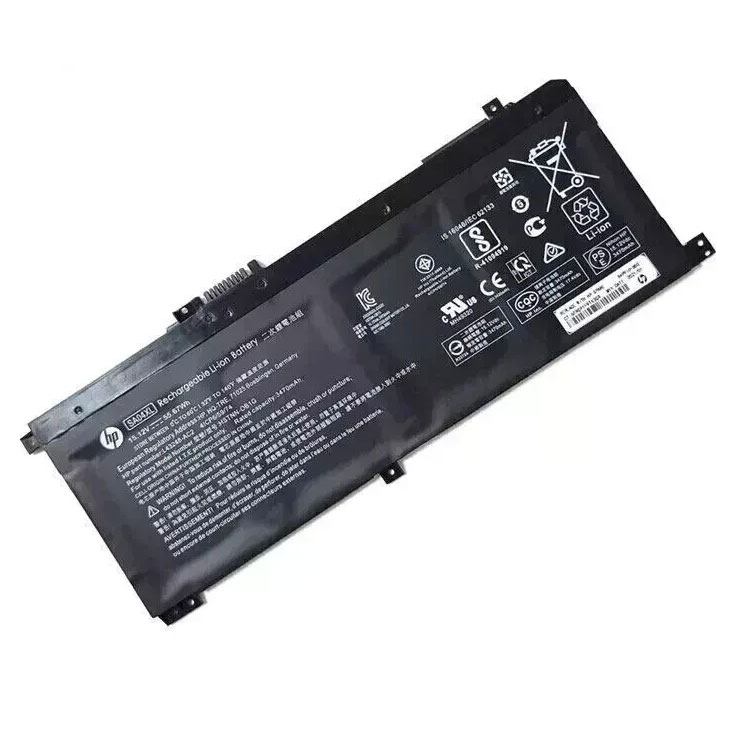 pin laptop SA04XL 3470mAh L43248-AC2 HSTNN-OB1G for laptop HP 55.67Wh 15.12V
