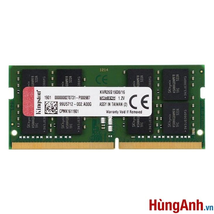 RAM Laptop Kingston 16GB / DDR4 BUSS 2400 / 2666MHz