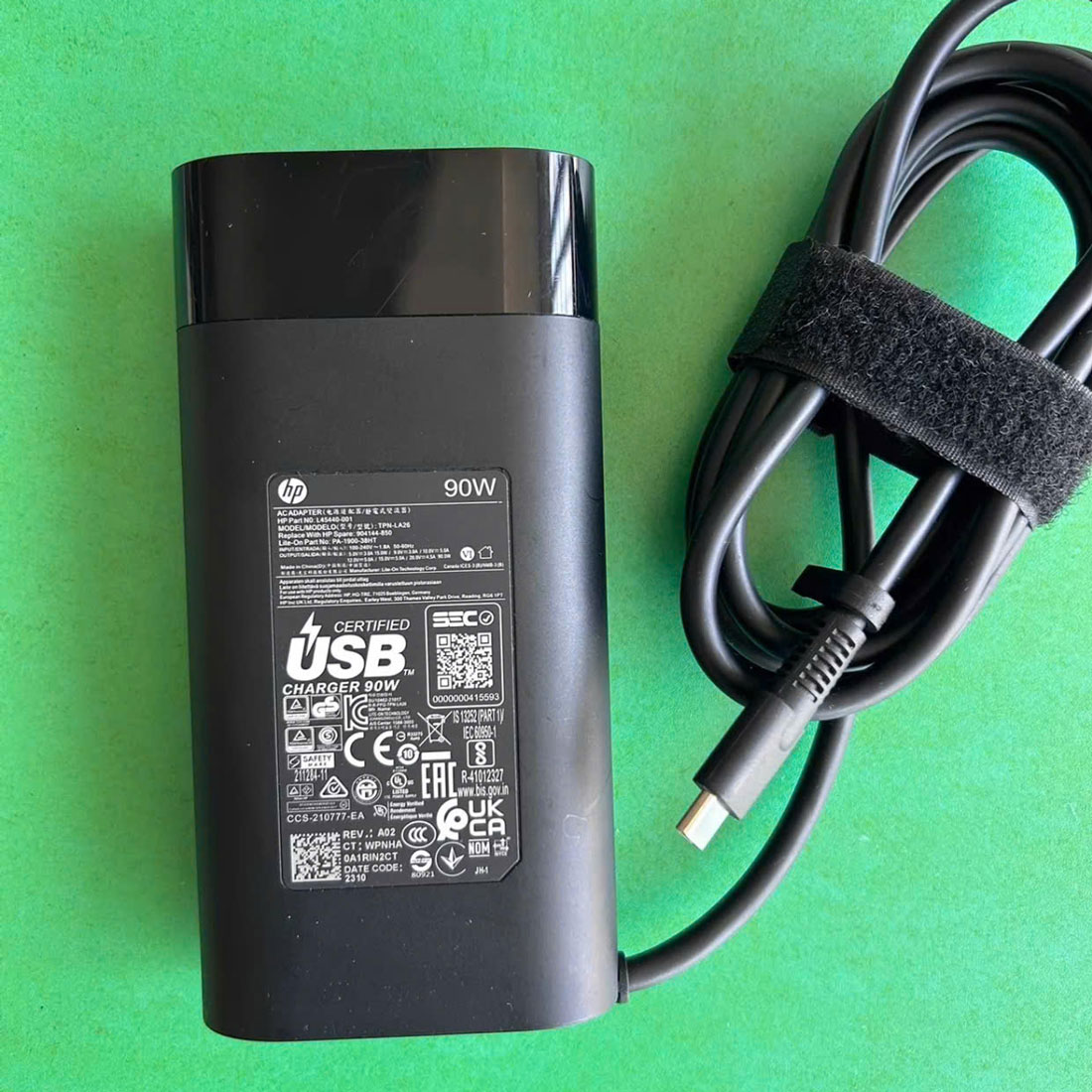 Bộ Sạc Zin Laptop HP 90W Type-C TPN-LA26 L45440-001