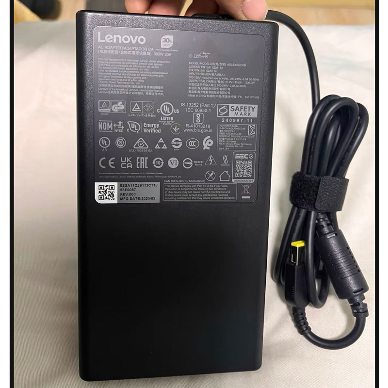 Sạc Lenovo Legion 300W chân USB ( 20V-15A ) ADL300SCC3B SA11Q29113 5A11Q29114