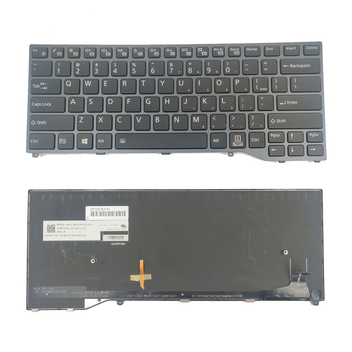 Bàn phím Fujitsu Lifebook E5410 E5411 E4410 E4411