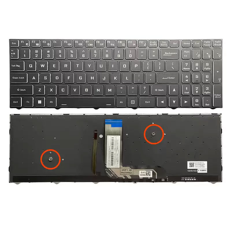 Keyboard Bàn phím laptop Gigabyte G5 ( GD GE MD ME ) Zin led