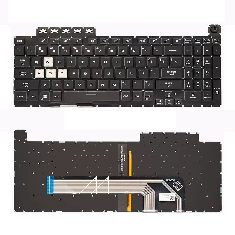 keyboard Bàn phím laptop Asus TUF Dash F17 FX707 A17 FA707 Led RGB