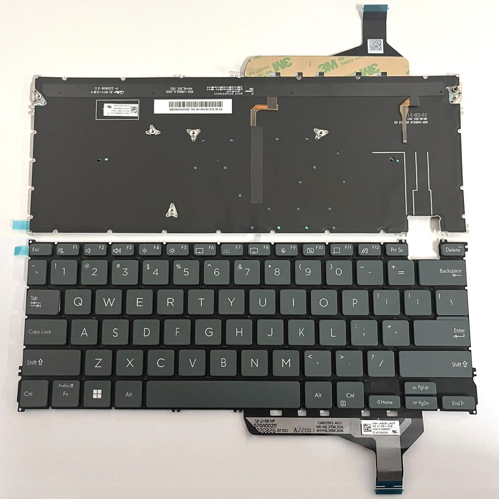 keyboard Bàn phím laptop Asus Zenbook 14 UX3402ZA UX3402VA UM3402YA UM5302TA Zin Led