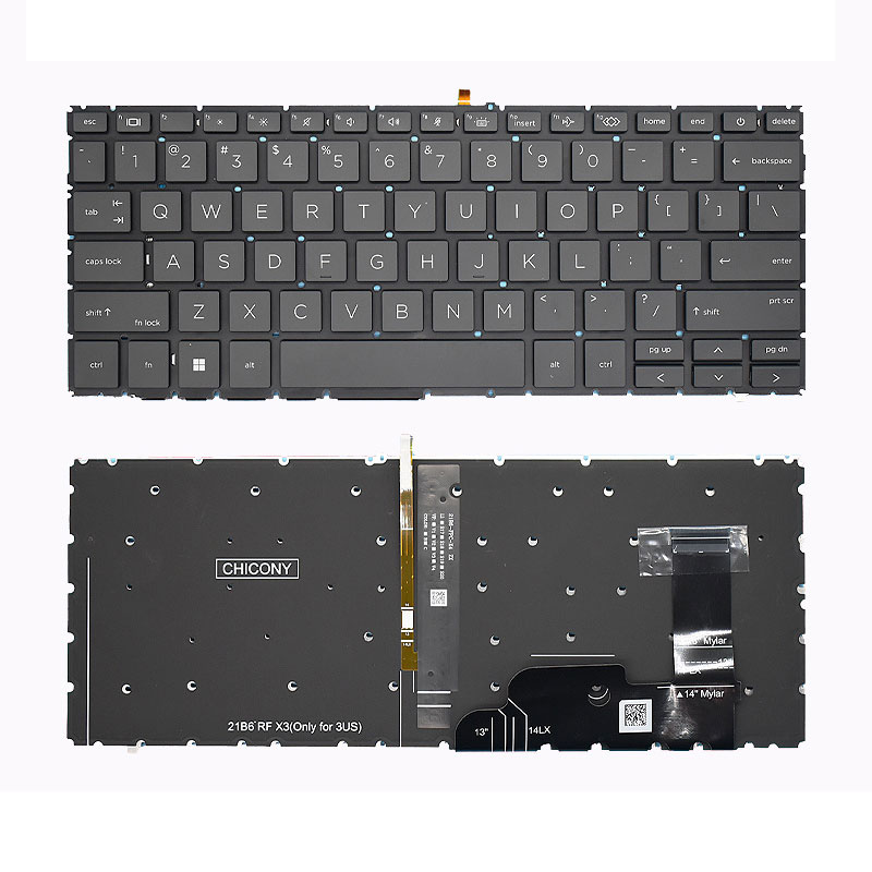 bàn phím keyboard Laptop HP Elitebook 830 845 840 G9 G10 Zbook Firefly 14 G9 G10 Zin Led chuẩn US