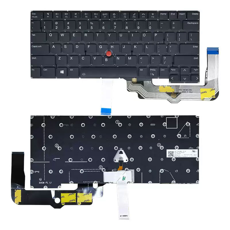keyboard Bàn phím laptop Lenovo Thinkpad T14P Gen 1th chuột Led