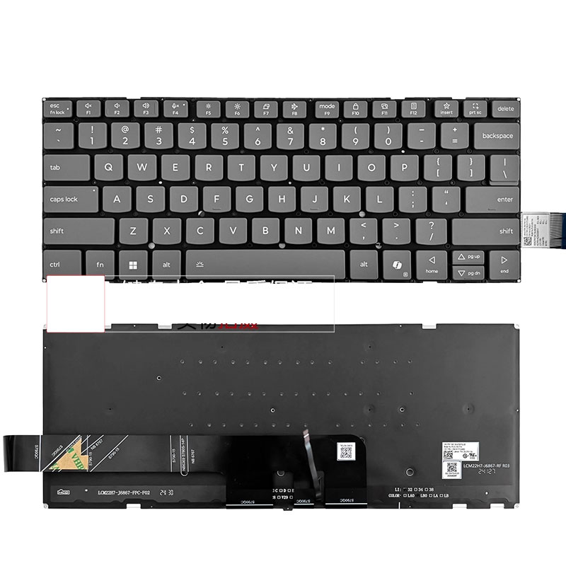 Bàn phím laptop Lenovo Yoga Slim 7 15ILL9 Zin Led