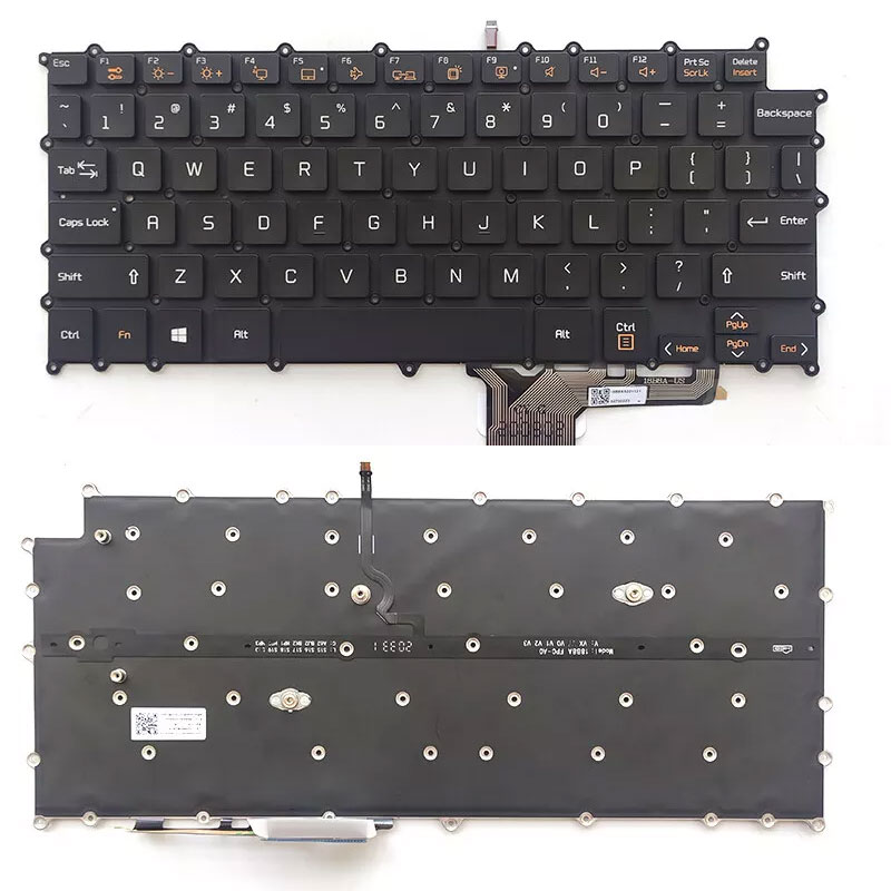 keyboard Bàn phím laptop LG Gram 13Z980 13Z990 Zin led