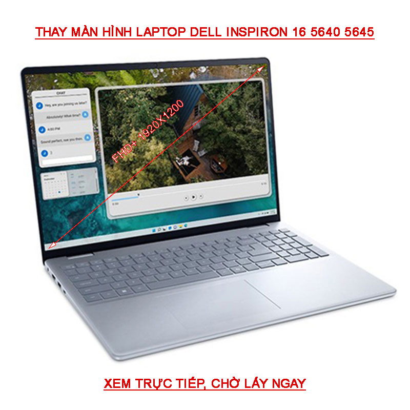 LCD màn hình Dell Inspiron 16 5640 5645 FHD+ 100 sRGB