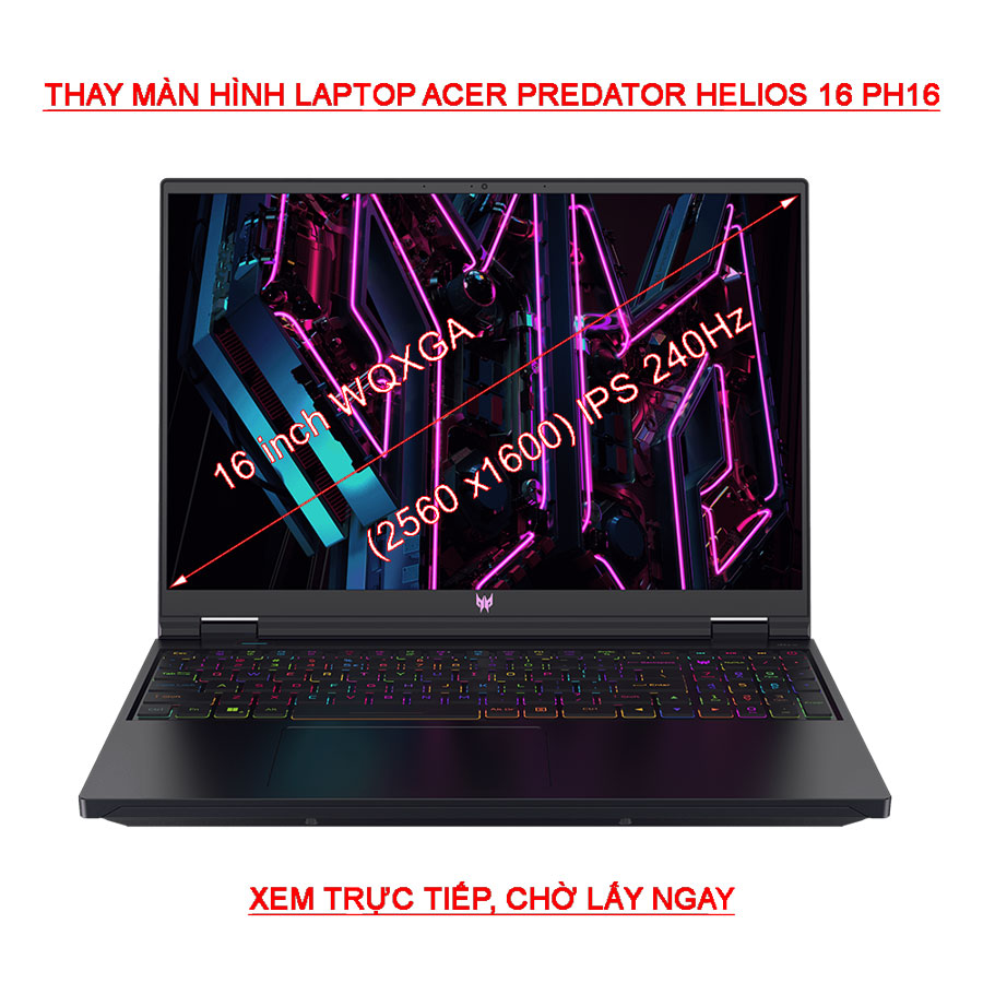 Màn hình Laptop Acer Predator Helios 16 PH16-71-94N1