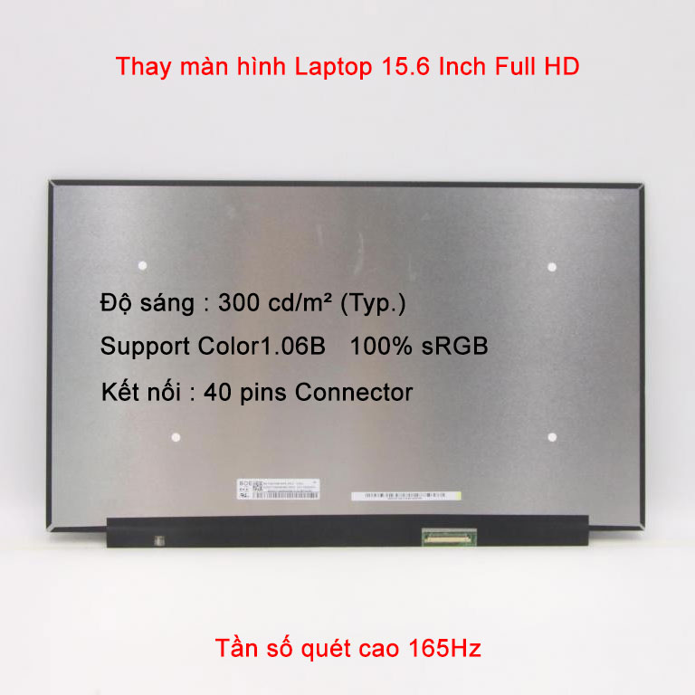 Màn hình Laptop 15.6 inch Full HD 1920x1080 165Hz