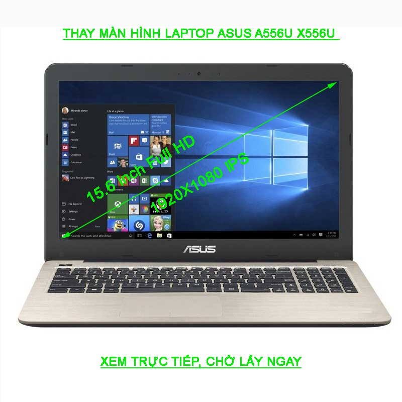 màn hình Laptop Asus A556U X556U Full HD 1920x1080 IPS