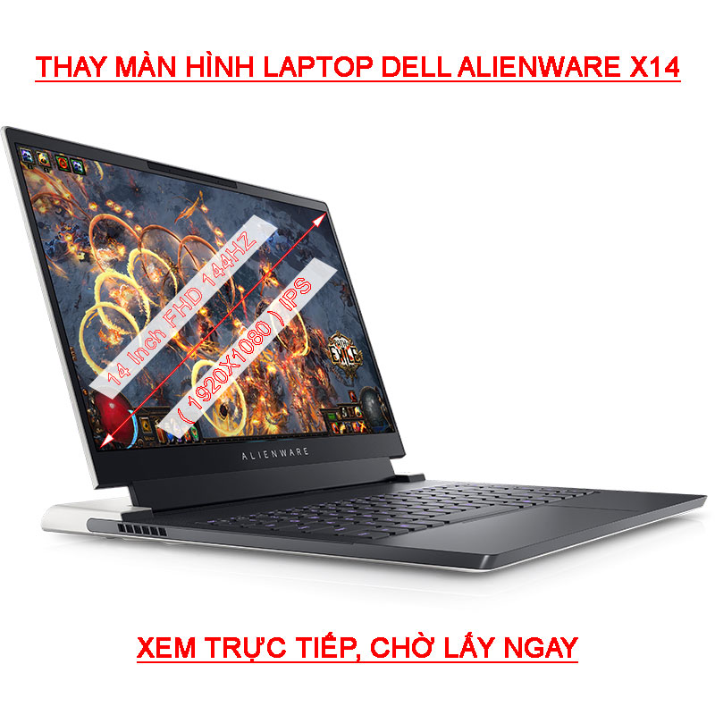 Màn hình Laptop Dell Alienware X14 R1 14 Inch Full HD 1920x1080 IPS 144HZ