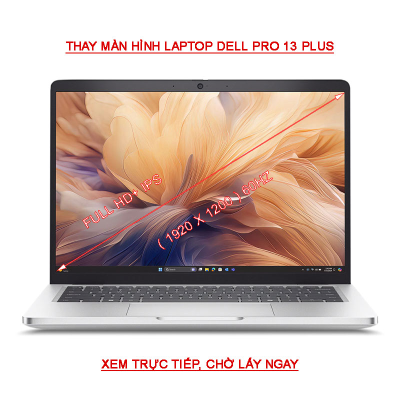 LCD màn hình Dell Pro 13 Plus PB13250 PB13255 FHD+ 13.3 Inch