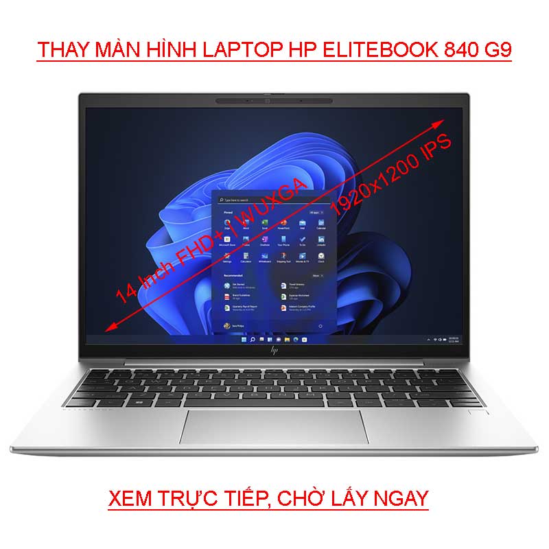 màn hình Laptop HP Elitebook 840 845 G9 WUXGA FHD+ 1920x1200 IPS