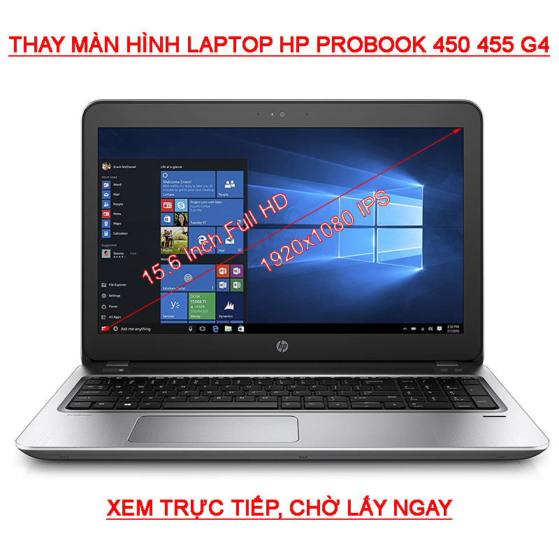 màn hình Laptop HP Probook 450 455 G4 Full HD 1920x1080 IPS