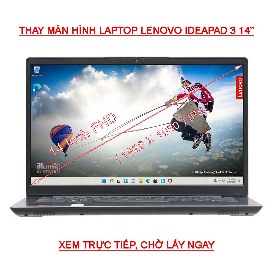 màn hình Laptop Lenovo IdeaPad 3 14IAU7 14ABA7