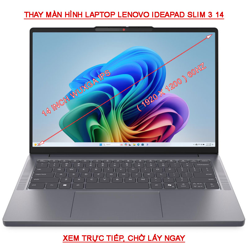 LCD màn hình Lenovo IdeaPad Slim 3 14IPH11 14IWC11 WUXGA IPS