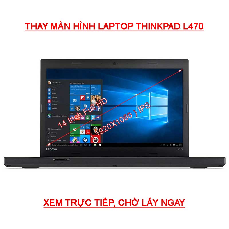 Màn hình Laptop Lenovo Thinkpad L470 14 Inch Full HD 1920x1080 IPS