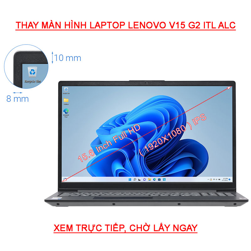 Màn hình Laptop Lenovo V15 G2 ( ITL ALC ) FHD IPS