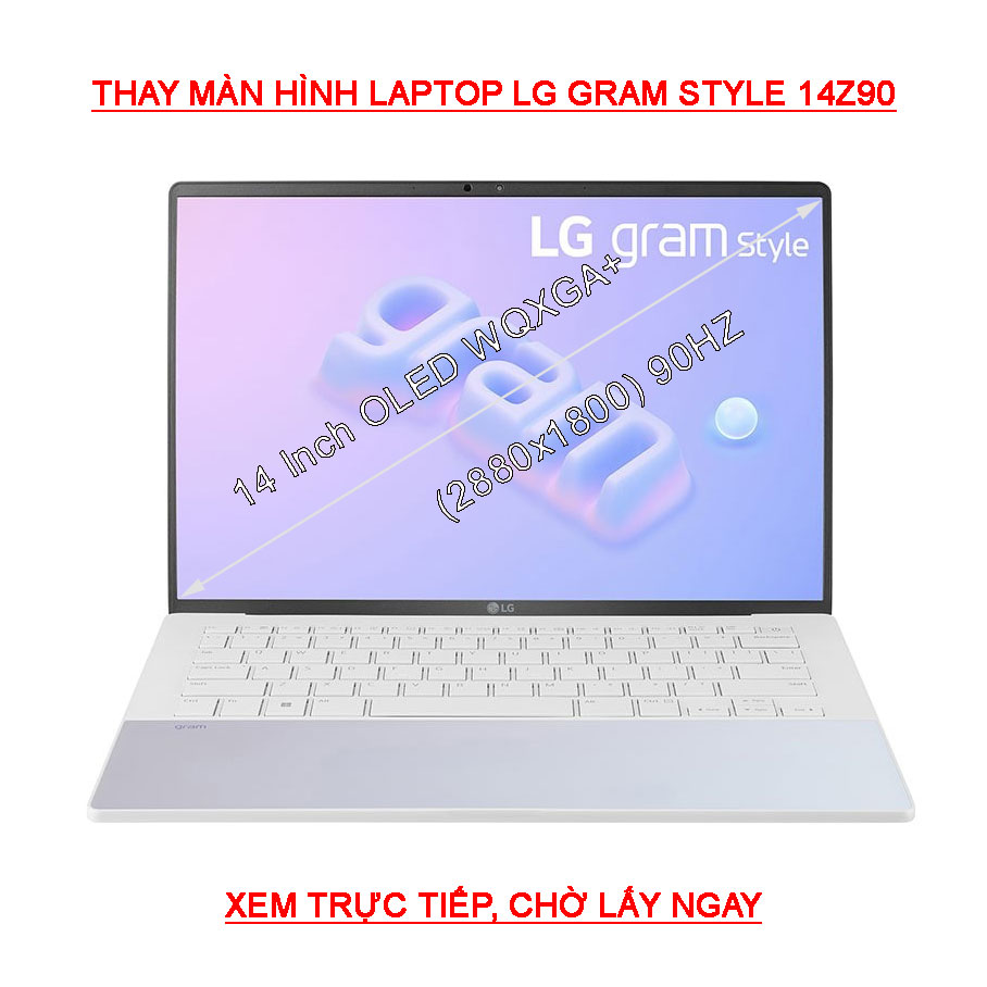 màn hình Oled Laptop LG Gram Style 14Z90RS GAH54A5