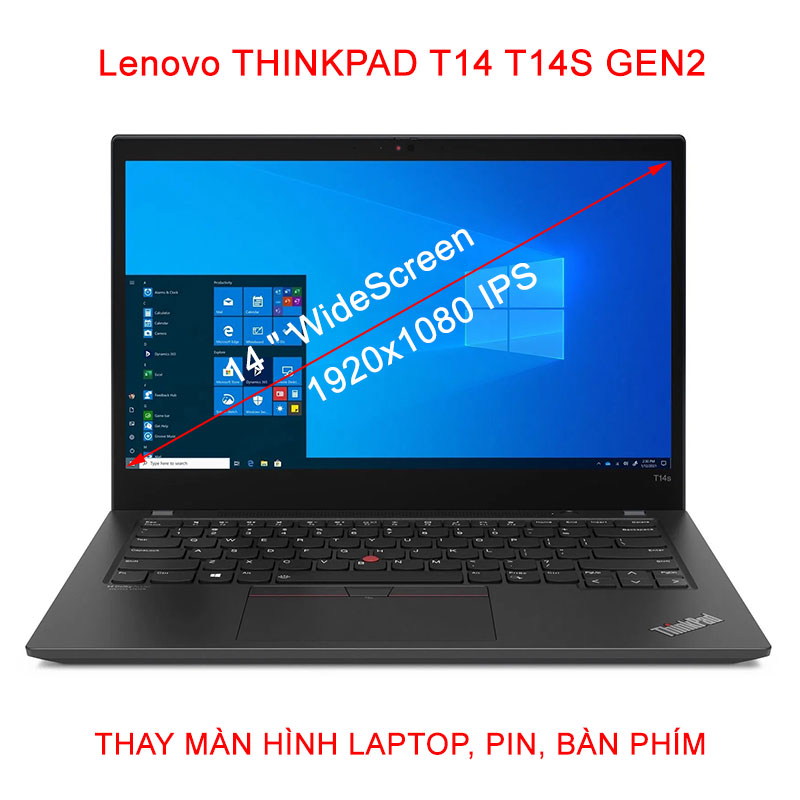 Màn hình Laptop Lenovo Thinkpad T14 T14S GEN2 Full HD 1920X1080 IPS