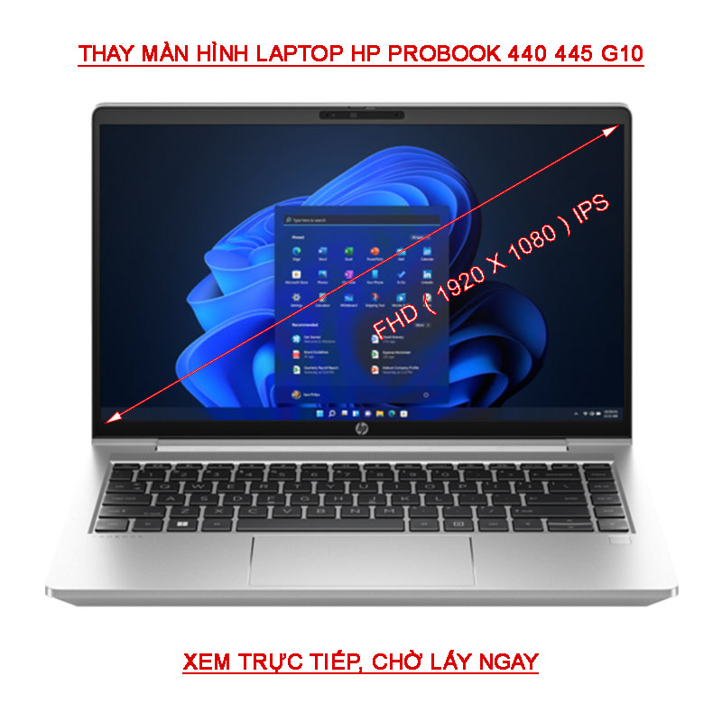 LCD màn hình Laptop HP Probook 440 445 G10 FULL HD IPS