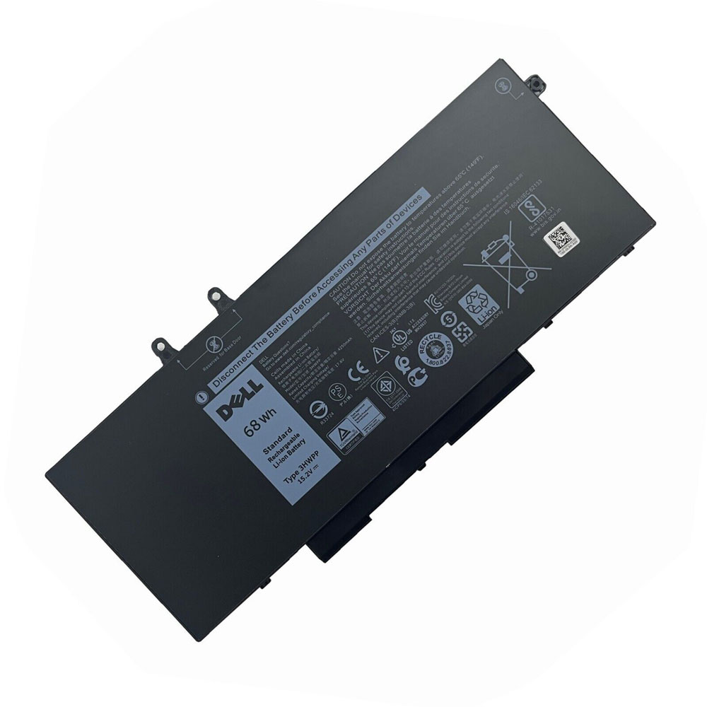 pin laptop Dell Latitude 5401 5501 42Wh 68Wh