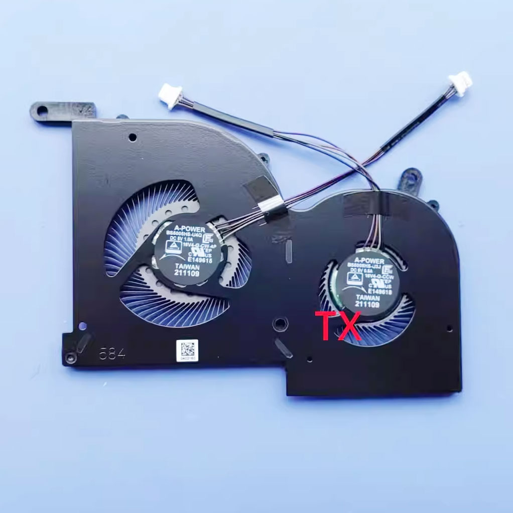 Quạt tản nhiệt CPU GPU laptop MSI GS66 Stealth 10SE 11UG WS66 P66 MS-16V4 16V5